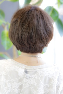 ショートヘアのパーマスタイル